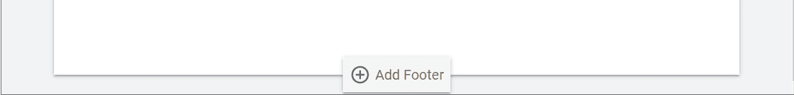 Add footer popup at Google Sites.
