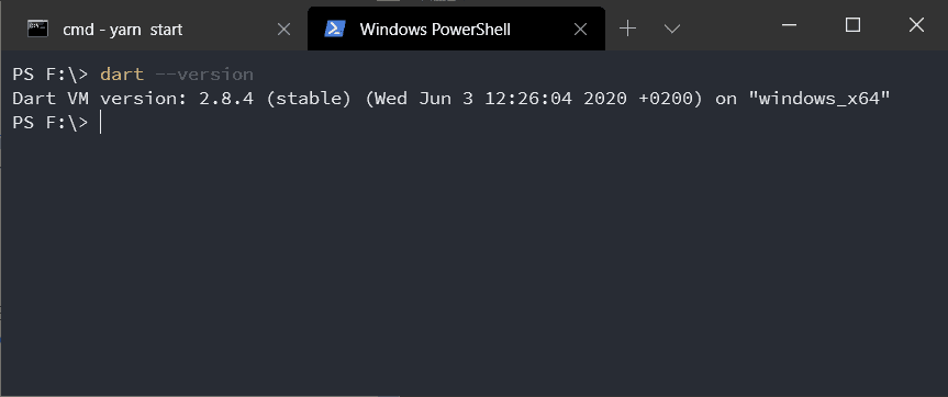 Dart Installation Check